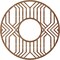 Ekena Millwork Empire Wood Fretwork Pierced Ceiling Medallion, Walnut, 36"OD x 13 1/8"ID x 1/4"T CMWP36X36X0250EPWA - alternate 3